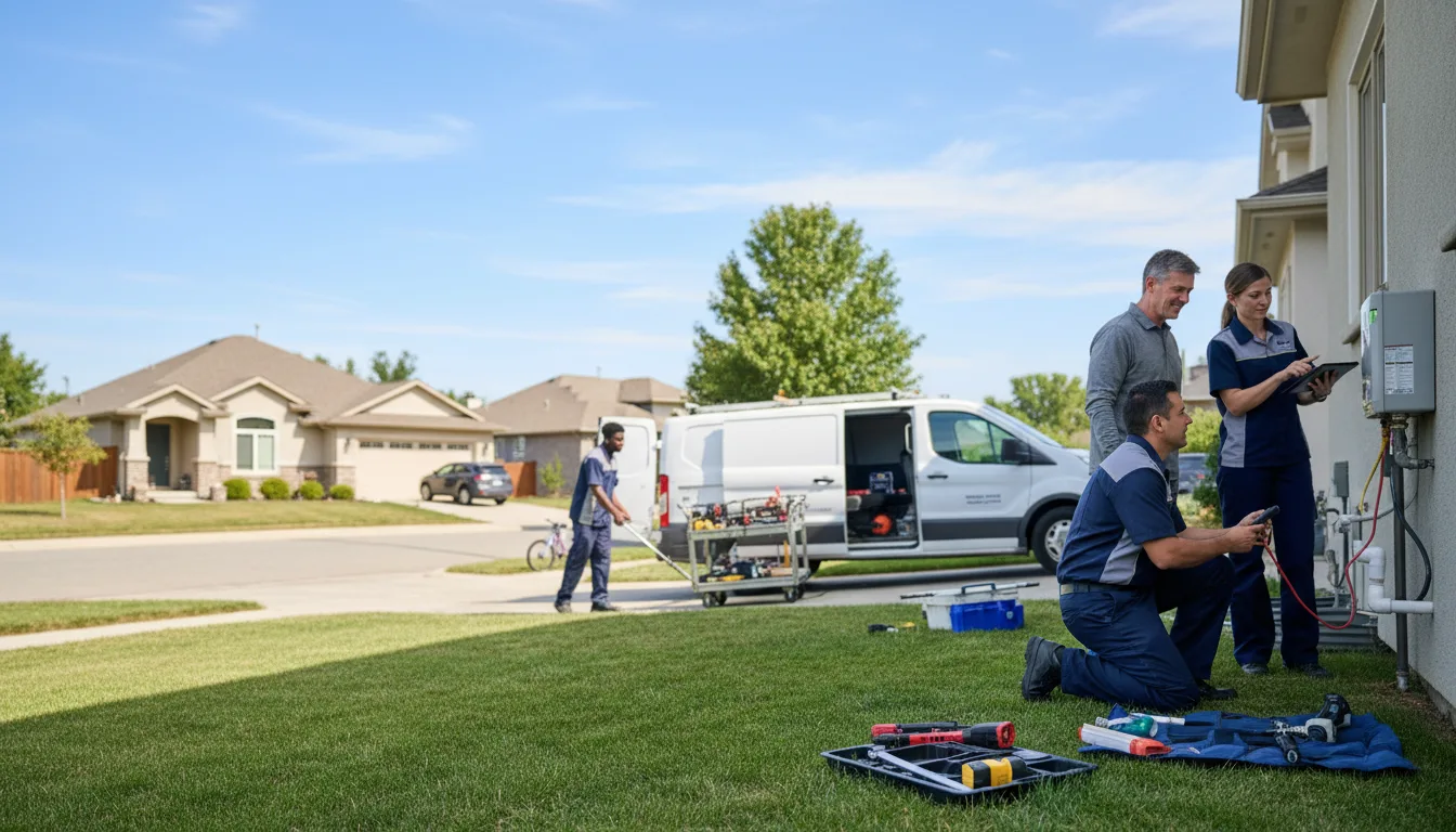 Tankless water heater service in Putnam, TX